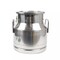 Stainless Steel Milk Can Bucket Wine Pail Liquid Storage Silicone Seal 3 Gallon